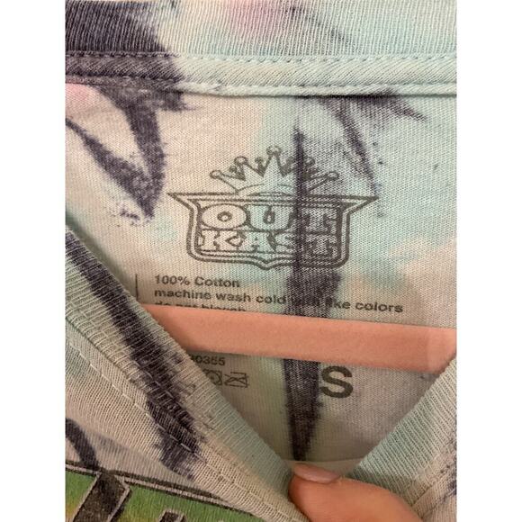 Outkast Superheroes Band Logo Tie-Dyed T-shirt, sz S - Picture 3 of 5